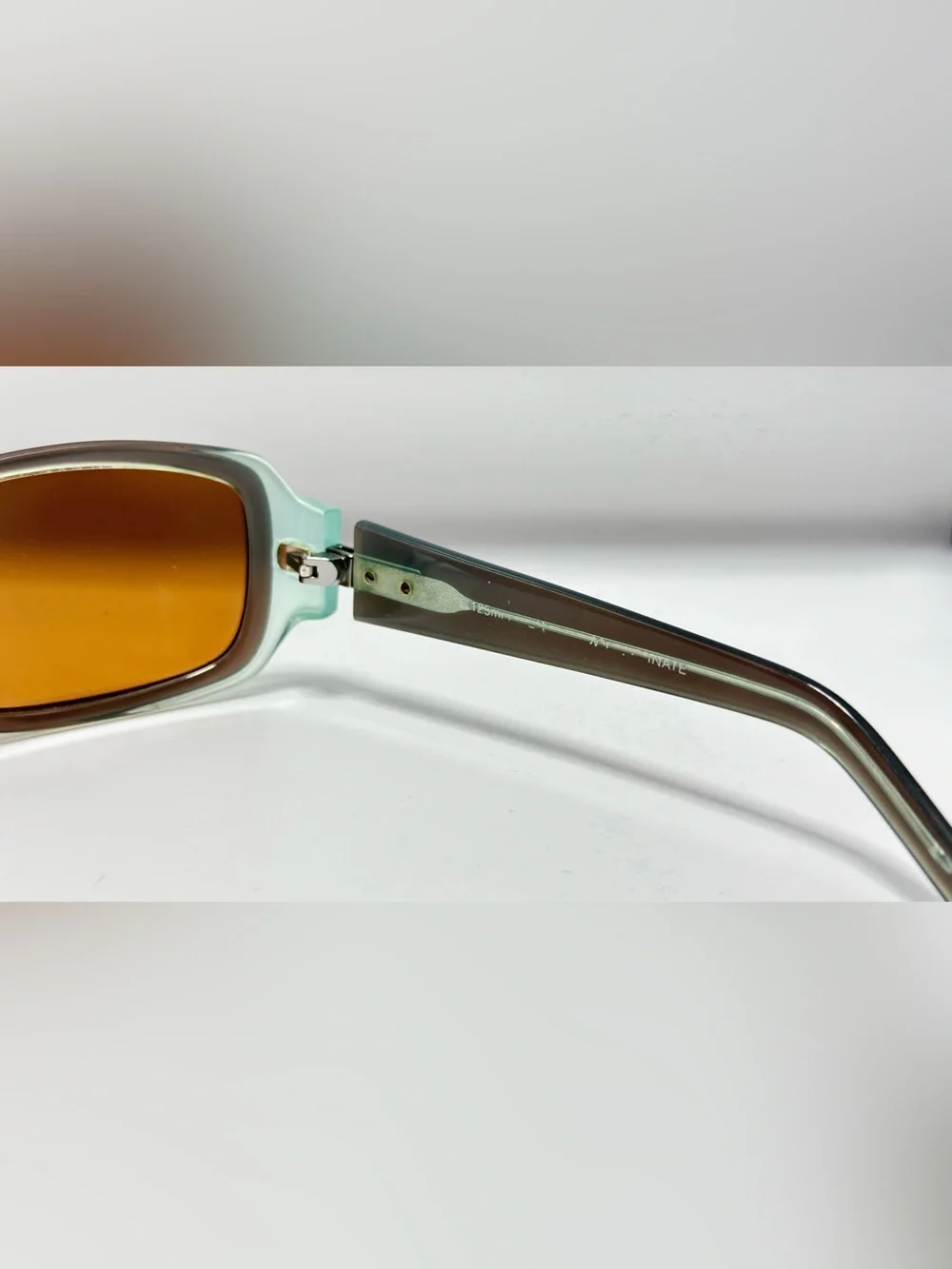 Ellen Tracy Brown Oval Sunglasses Frames Only